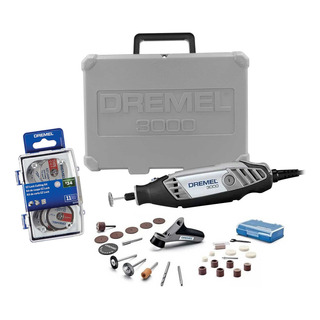 Mototool Dremel 3000 + 26 Accesorios + Kimototoolt 10 Discos Mototool Dremel 3000 + 26 Accesorios + Kimototoolt 10 Discos