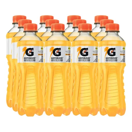 Isotônico Gatorade Sem calorias Laranja e lima