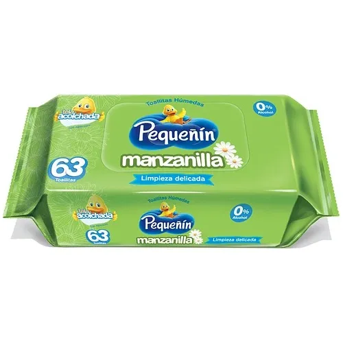 Pañitos Pequeñin Manza X 63 Und - Unidad a $151