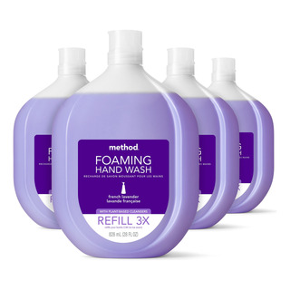 Método De Recarga De Jabón Espumoso Para Manos, Lavanda Fran Método De Recarga De Jabón Espumoso Para Manos, Lavanda Fran