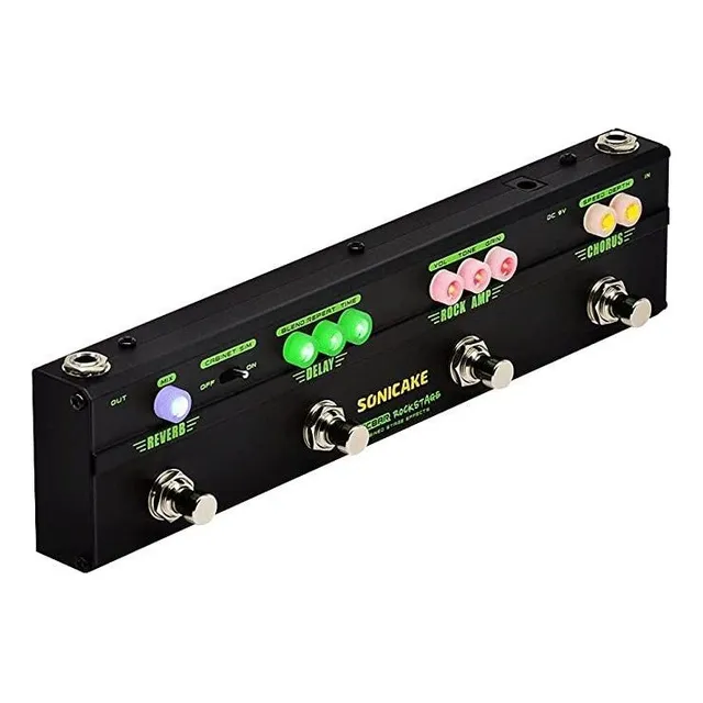 Pedales Múltiples Sonicake Chorus Delay Reverb Classic Rock