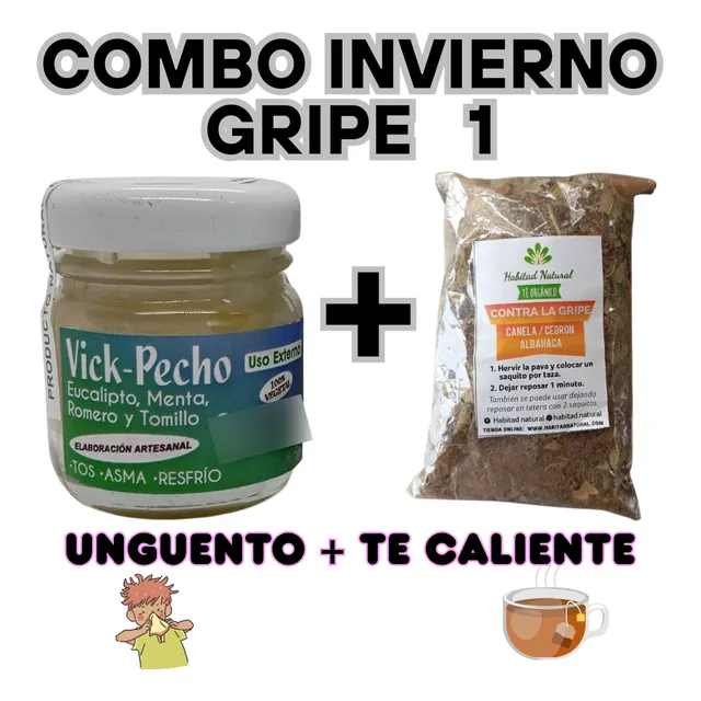 Ungüento Habitad Natural Tópica En Vidrio + Te