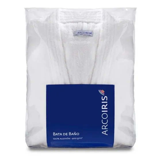 Bata Extra Grande De Toalla Arco Iris Calidad Premium
