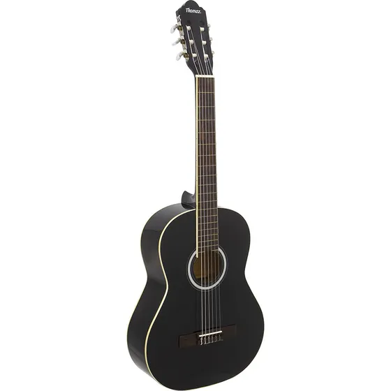 Violão Acústico De Nylon Com Tensor Tcg 390 Preto Thomaz