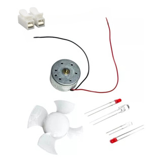 Kit Generador Eólico Con Leds Y Helice Kit Generador Eólico Con Leds Y Helice