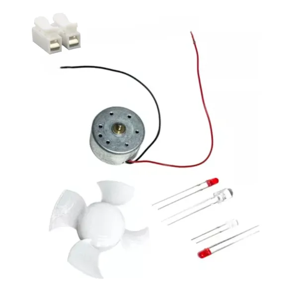 Kit Generador Eólico Con Leds Y Helice