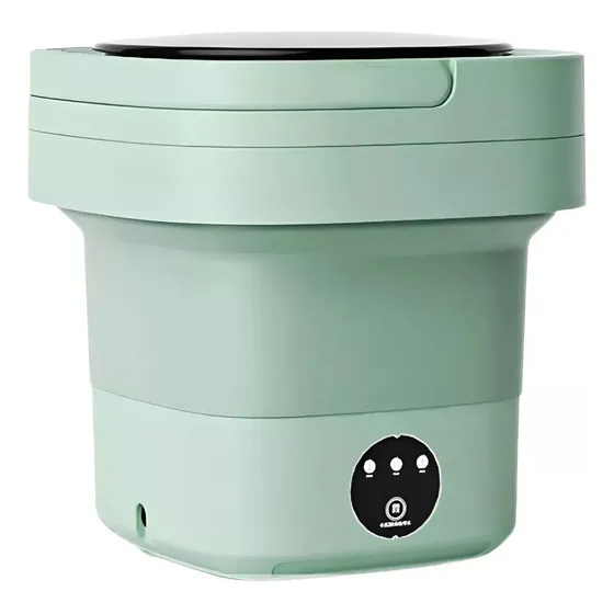 Mini Lavadora Portátil Plegable 9l Cesto Centrifugador Dn