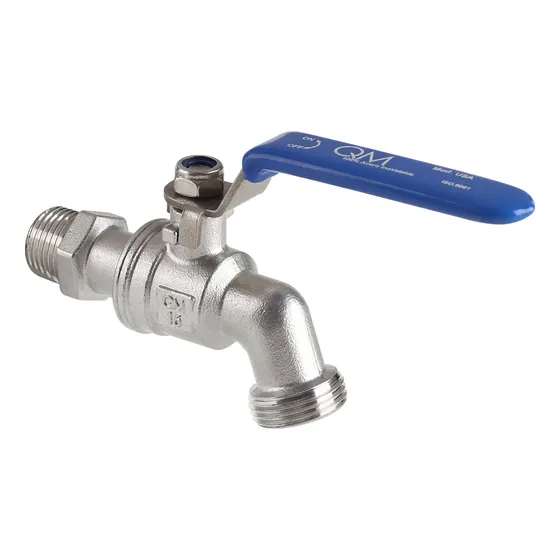 Llave De Chorro Acero Inoxidable 1/2 X 3/4 Quality Metal