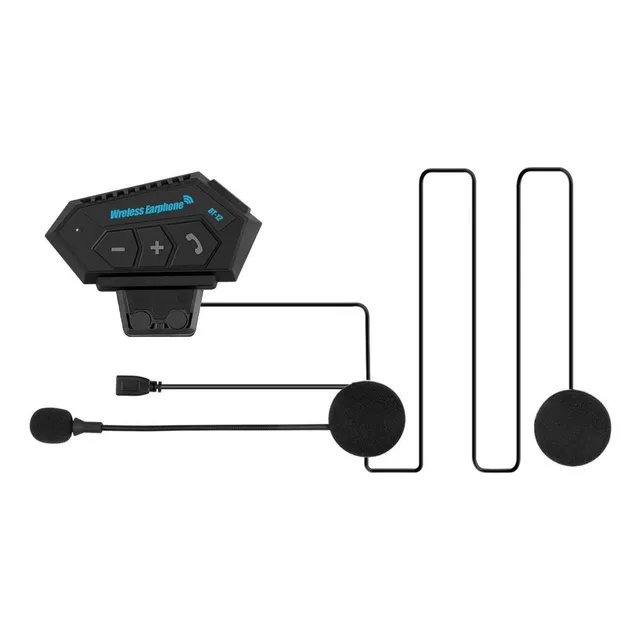 Intercomunicador Motos Auriculares Manos Libres Bt Casco Ax®