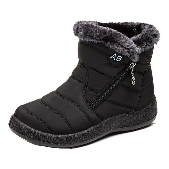 Botas De Neve Femininas, Sapatos De Inverno Impermeáveis