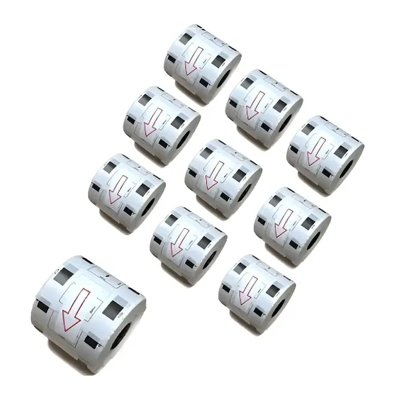 10 Rollos Etiquetas Brother Dk2205 Ql700 Ql800 62mm 30 Mts | Cuotas sin interés