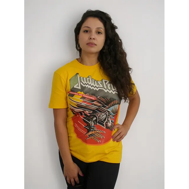 Camiseta Judas Priest Screaming For Vengeance