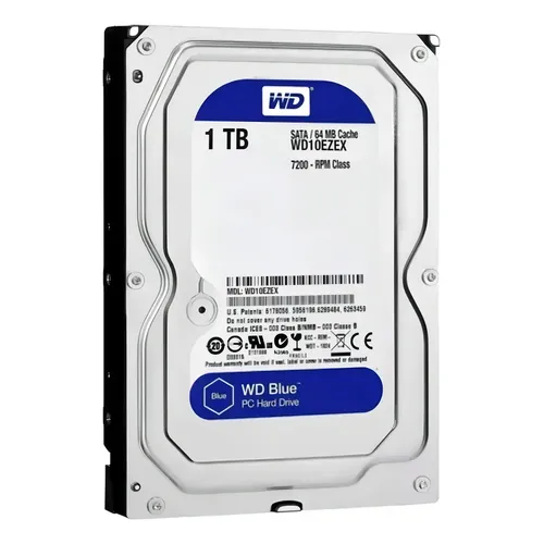 Western Digital Disco Rígido Interno Wd Blue Pc 6tb Wd60ezaz Azul