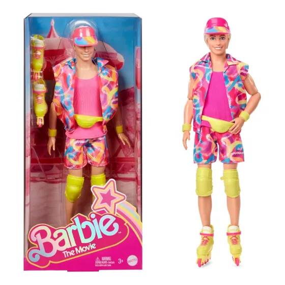 Muñeco Ken Barbie The Movie Patines En Linea Mattel 30 Cm