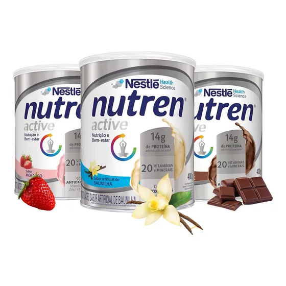 Nutren Active 400gr Nestlé ( Escolha O Sabor )
