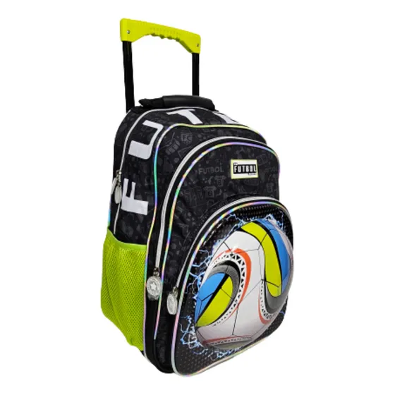 Mochila Phi Phi Bags Fútbol Con Carro 45 Cm - Mundo Kanata