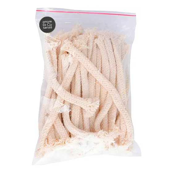 50 Mechas Antorcha Citronela Mechero 20cm No Humea Fabrica Color Natural