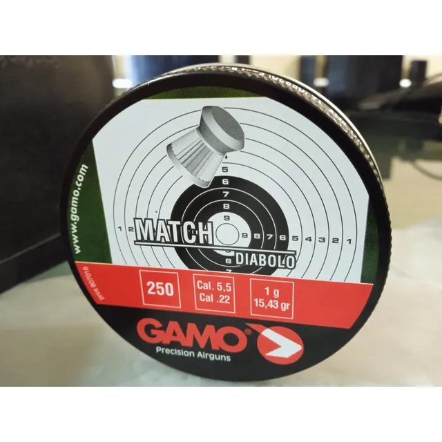 250 Balines Para Flower O Pistola De Aire Cal 5.5 .22 Gamo