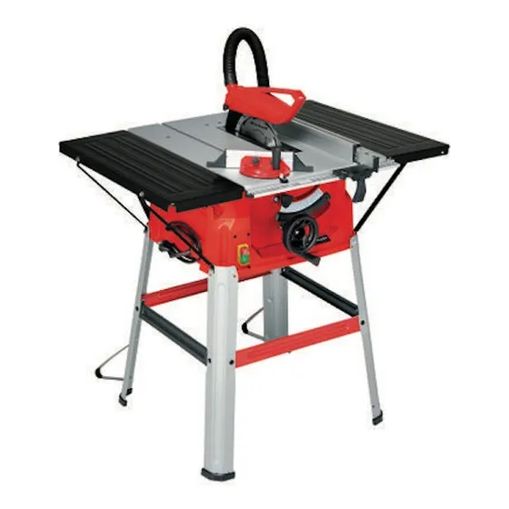 Serra circular de mesa Einhell TC-ts 2025/1 de alta frequência de 50 Hz