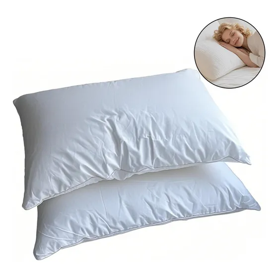 Almohada Polar Cloud Pillow 2 Pack| Funda Fría Al Tacto, Altura Ajustable, Memory Foam Y Microfibras | Firmeza: Media | Hipoalergénica, Certificaciones |2 Piezas Tamaño Estándar-taikula