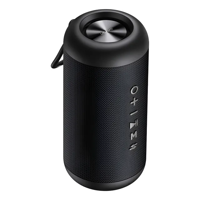 Parlante Bluetooth Portatil Usams Yx008 Waterproof 10 W Color Negro