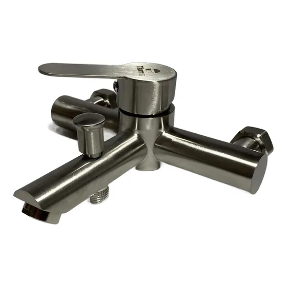Monomando Tina Ducha Modern Inoxidable Taumm