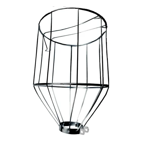 Gaiola Protetora P/lâmpadas 21x14,5cm C/abraça Soquete E27