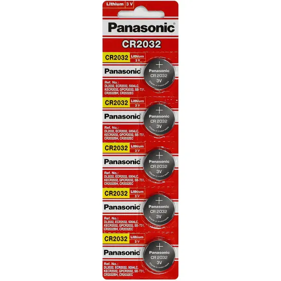 Pila Panasonic Cr-2032 Pack 5 Unidades