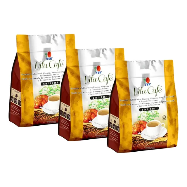 Vita Café 6 En 1 Dxn - Con Ganoderma (3 Bolsas)