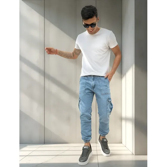 Pantalon Jogger Cargo Hombre Mendotty