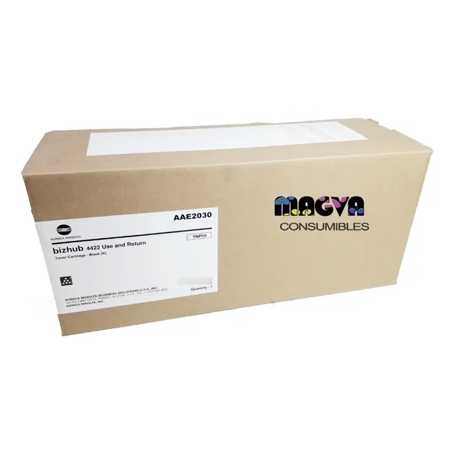 Toner Konica Minolta Bizhub 4422 Original Tnp-59 Aae2030 Bk 