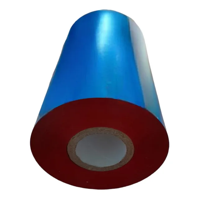 5 Ribbon Rojo Cera Resina 110 X 300 Mts Out Etiquetas Zebra