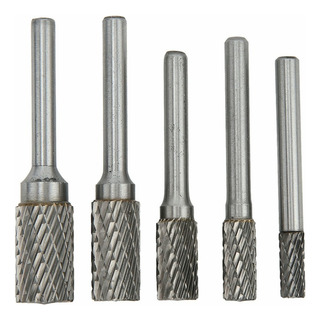 Juego De Limas Rotativas Rebabas Doble Corte Con Vástago 6mm Juego De Limas Rotativas Rebabas Doble Corte Con Vástago 6mm