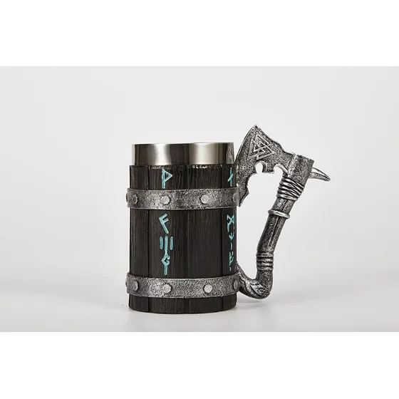 Jarro Vikingo Rune Mug Importado 100% Original