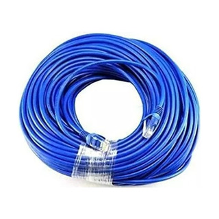 Cable Rojo Cat5 Rj45 Utp Ethernet De 50 Metros Cable Rojo Cat5 Rj45 Utp Ethernet De 50 Metros