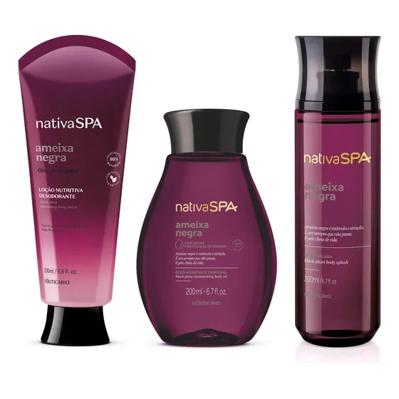 Kit Nativa Spa Ameixa Negra O Boticário