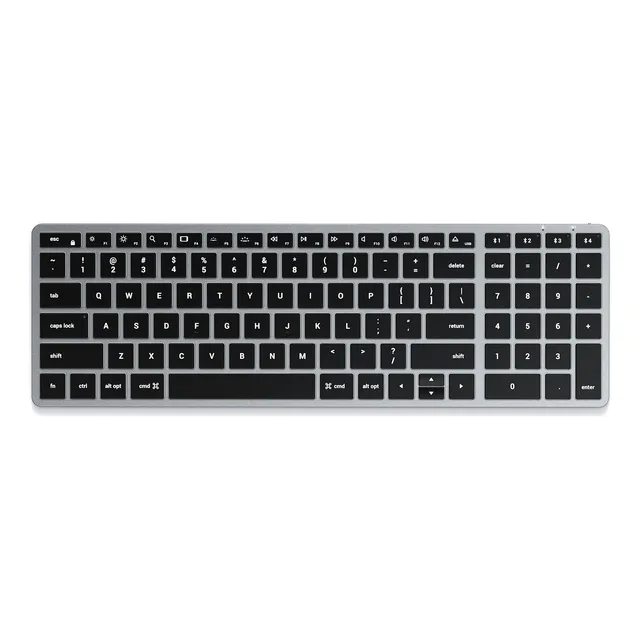 Teclado Bluetooth Satechi Slim X2 Retroiluminado Para Mac