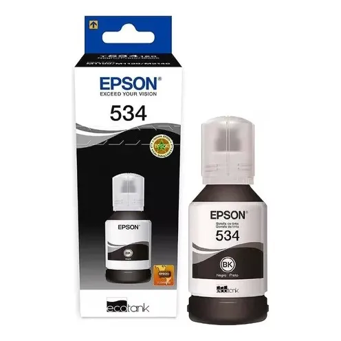Tinta Negro Epson 534 M1100/1120/1180/2140 M2170 M3170 M3180