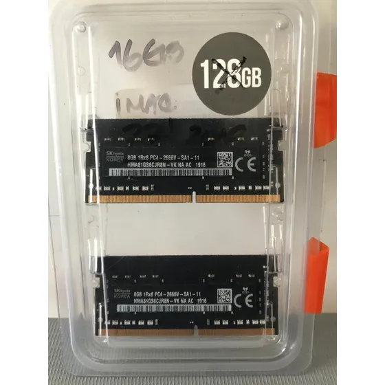 Memorias So-dimm Hynix 16gb (8gb X 2) Ddr4 Apple