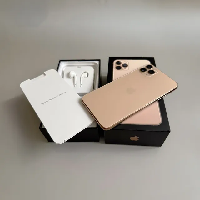 iPhone 11 Pro Max 512 Gb Oro | Batería 83% | Con Earpods