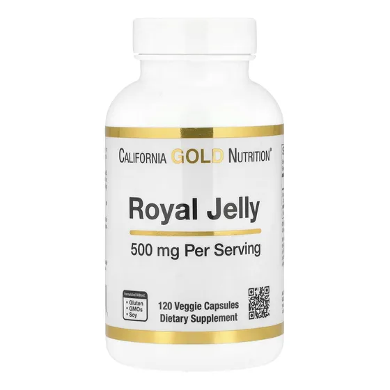 Jalea Real De California Gold Nutrition, 500 Mg, 120 Caloría