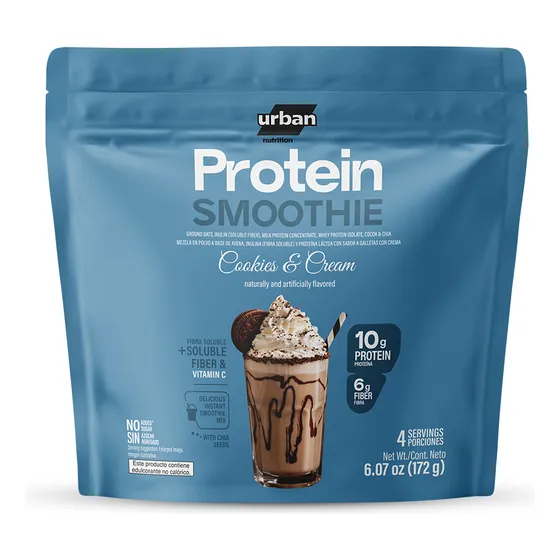 Pack 4 Proteína Smoothie De Urban Nutrition