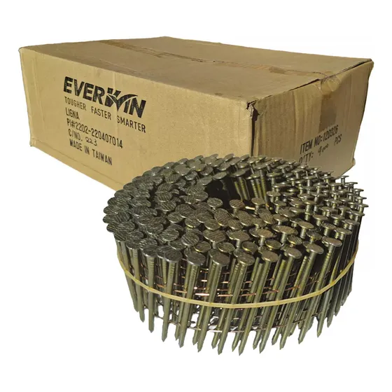 Caja Clavo En Rollo 50mm (2'') Liso, 9000uds, Everwin