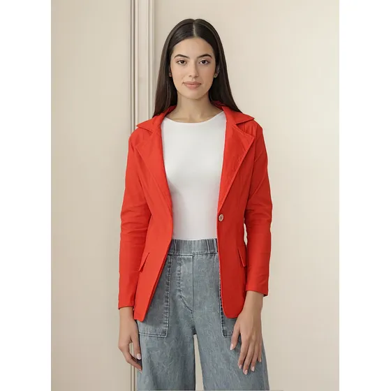 Blazer Mujer Soluna Moda Elegancia Estilo Atemporal
