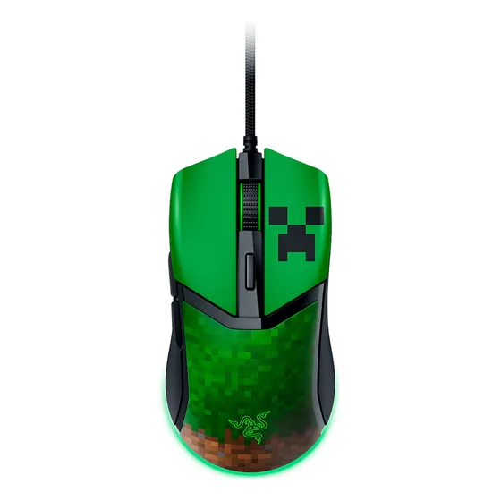 Mouse Para Juegos Razer Cobra, Edición Minecraft