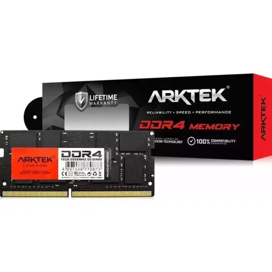 Memoria Ram Ddr4 Arktek 8gb 3200mhz So-dimm Para Laptop