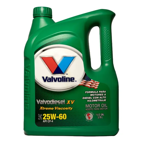Valvoline 25w60 Diesel / Alto Kilometraje / Api Cf-4 / Galon