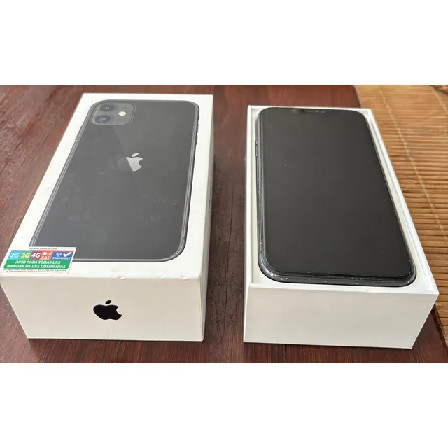 Apple iPhone 11 64 Gb Menos De 2 Años De Uso Color Negro