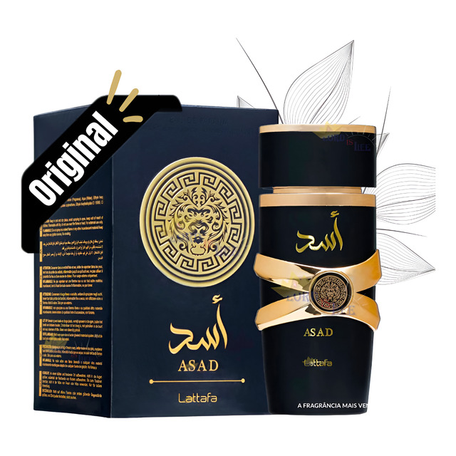 Perfume Lattafa Asad 100ml Eau De Parfum Original Edp