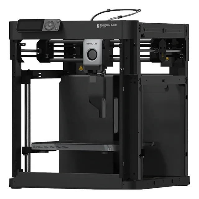 Impresora 3d Bambu Lab P1p ultrarrápida con calidad excepcional, Compensación de vibraciones y avance de presión, Sensor de fin del filamento